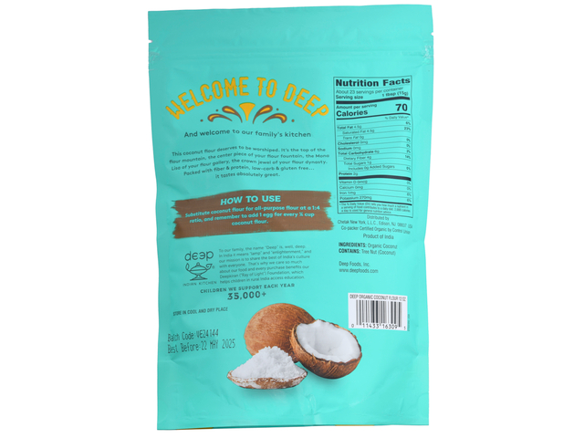 Organic Coconut Flour (12oz)