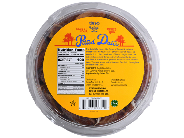 Tunisian Pitted Dates (24oz)