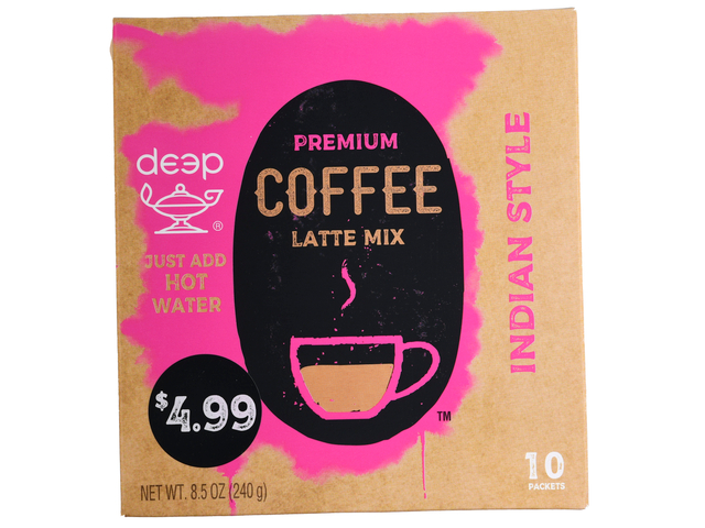 Coffee Latte Mix - Indian Style (10 packets) (8.5oz)