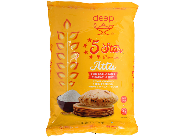 5 Star Premium Atta (4lb)