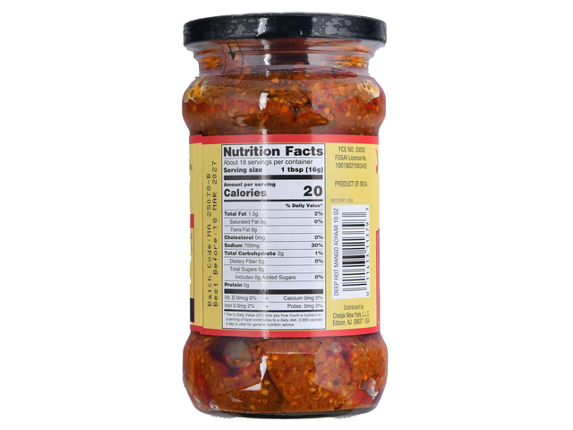 Hot Mango Pickle (10oz)
