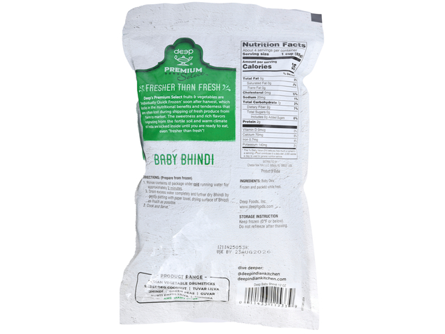 Baby Bhindi (12oz)