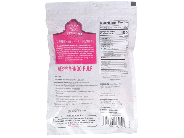 Kesar Mango Pulp (14.1oz)