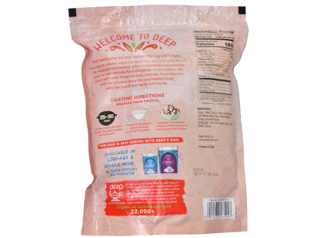 Vada For Dahi Vada (30 pieces) (27oz)