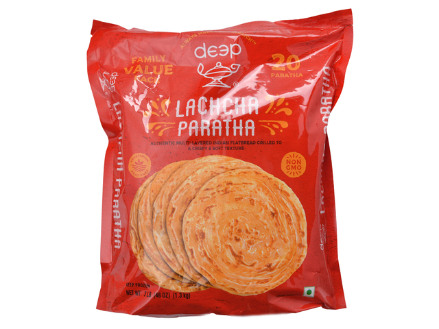 Lachcha Paratha Family Pack (20 pieces) (48oz)