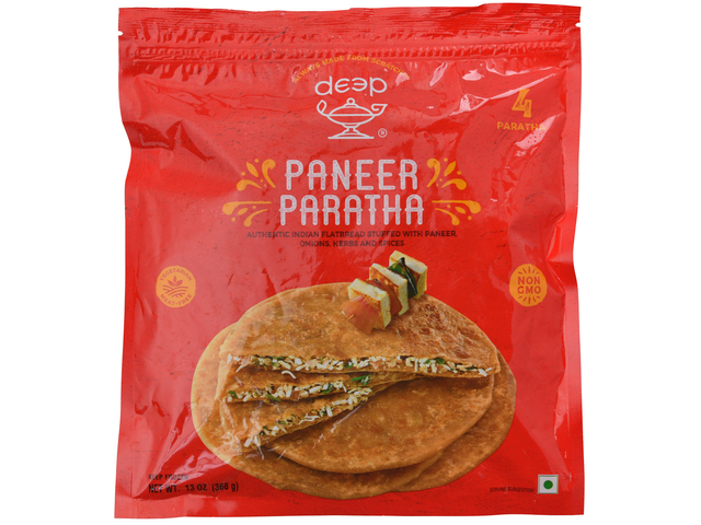 Paneer Paratha (4 pieces) (13oz)