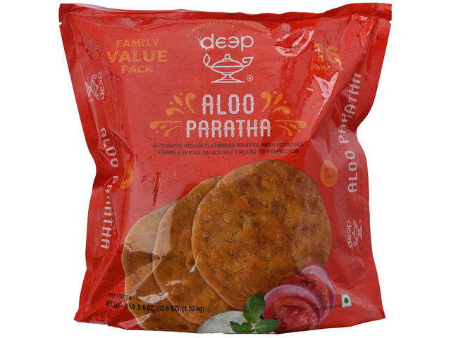 Aloo Paratha Family Pack (16 pieces) (53.6oz)