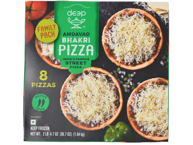 Amdavad Bhakri Pizza Family Pack (8 pieces)