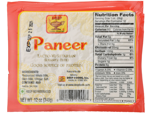 Raw Paneer (12oz)