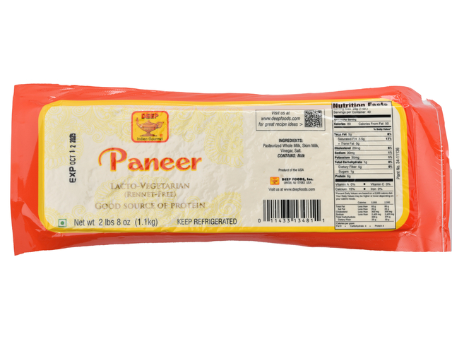 Raw Paneer (2.5lb)