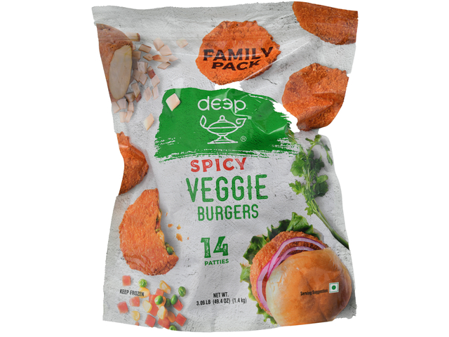 Spicy Veggie Burger (14 pieces) (3.09lb)
