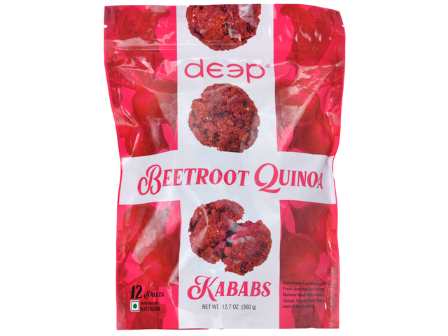 Beetroot Quinoa Kababs (12 pieces) (12.7oz)