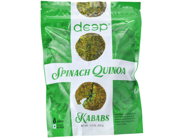 Spinach Quinoa Kababs (8 pieces) (11.3oz)