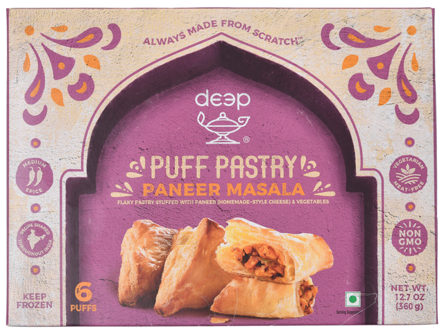 Puff Pastry Paneer Masala (12.7oz)