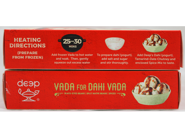 Vada for Dahi Vada (10 pieces) (9oz)