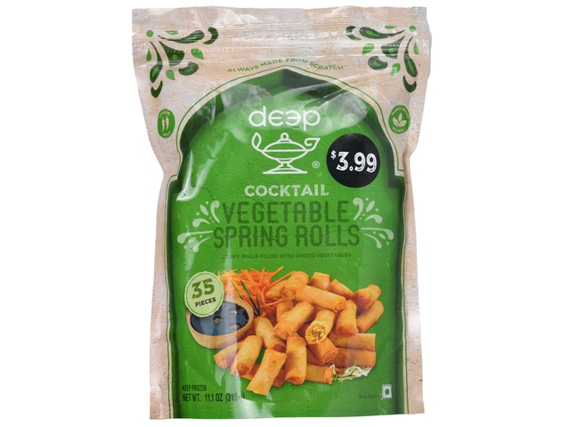 Cocktail Vegetable Spring Rolls (35 pieces) (11.1oz)