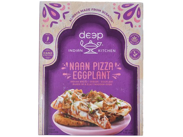 Eggplant Naan Pizza (9oz)