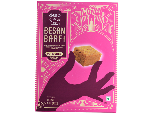 Besan Barfi Pure Ghee (14.1oz)